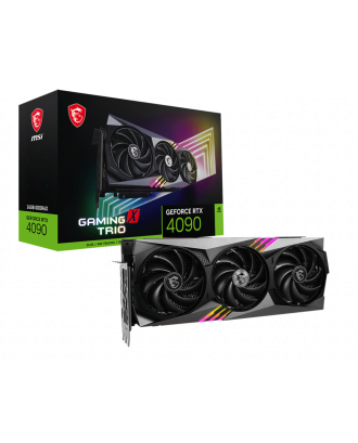 MSI GeForce RTX 4090 Gaming X Trio 24GB  ( 24GB GDDR6X   / Three  Fans ) 